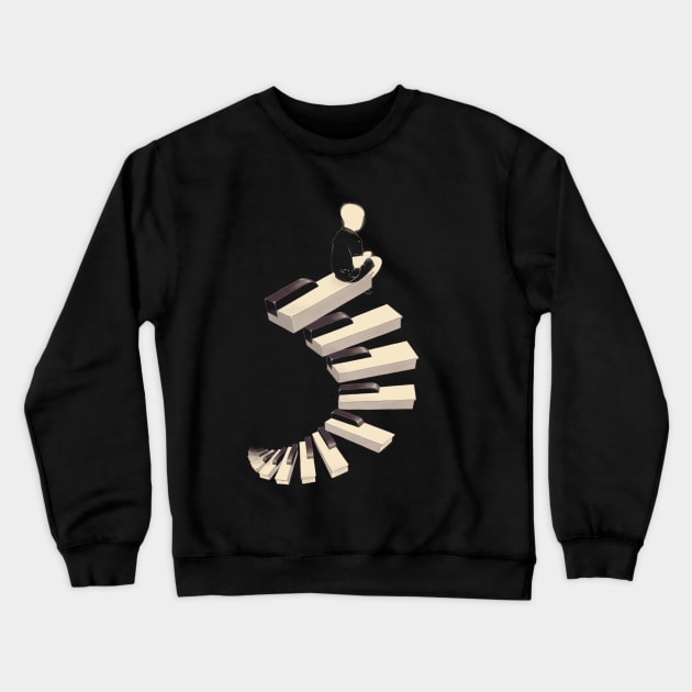 Endless Tune Crewneck Sweatshirt by mathiole